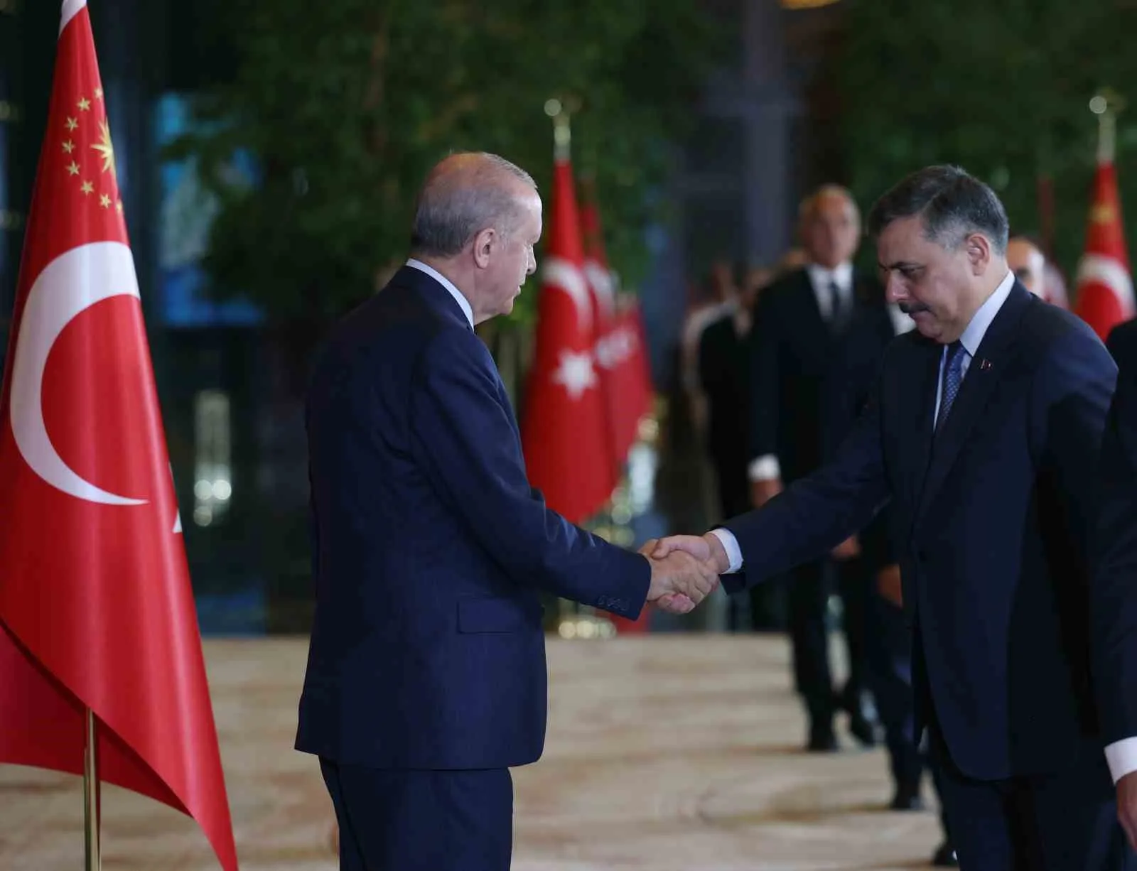 CUMHURBAŞKANI RECEP TAYYİP ERDOĞAN, BEŞTEPE MİLLET KONGRE VE KÜLTÜR MERKEZİ'NDE DÜZENLENEN 30 AĞUSTOS ZAFER BAYRAMI ÖZEL PROGRAMINA KATILDI.