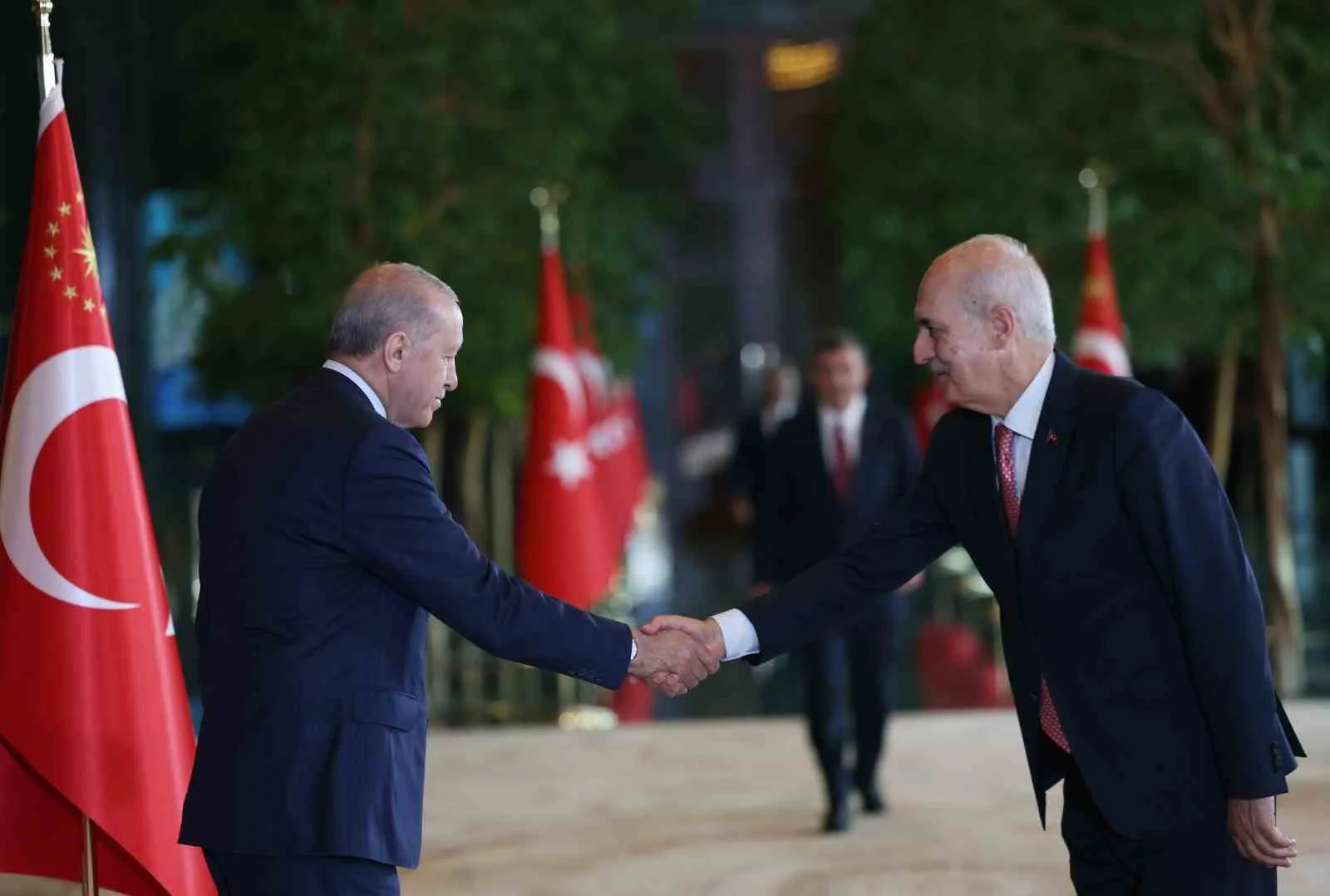 CUMHURBAŞKANI RECEP TAYYİP ERDOĞAN, BEŞTEPE MİLLET KONGRE VE KÜLTÜR MERKEZİ'NDE DÜZENLENEN 30 AĞUSTOS ZAFER BAYRAMI ÖZEL PROGRAMINA KATILDI.