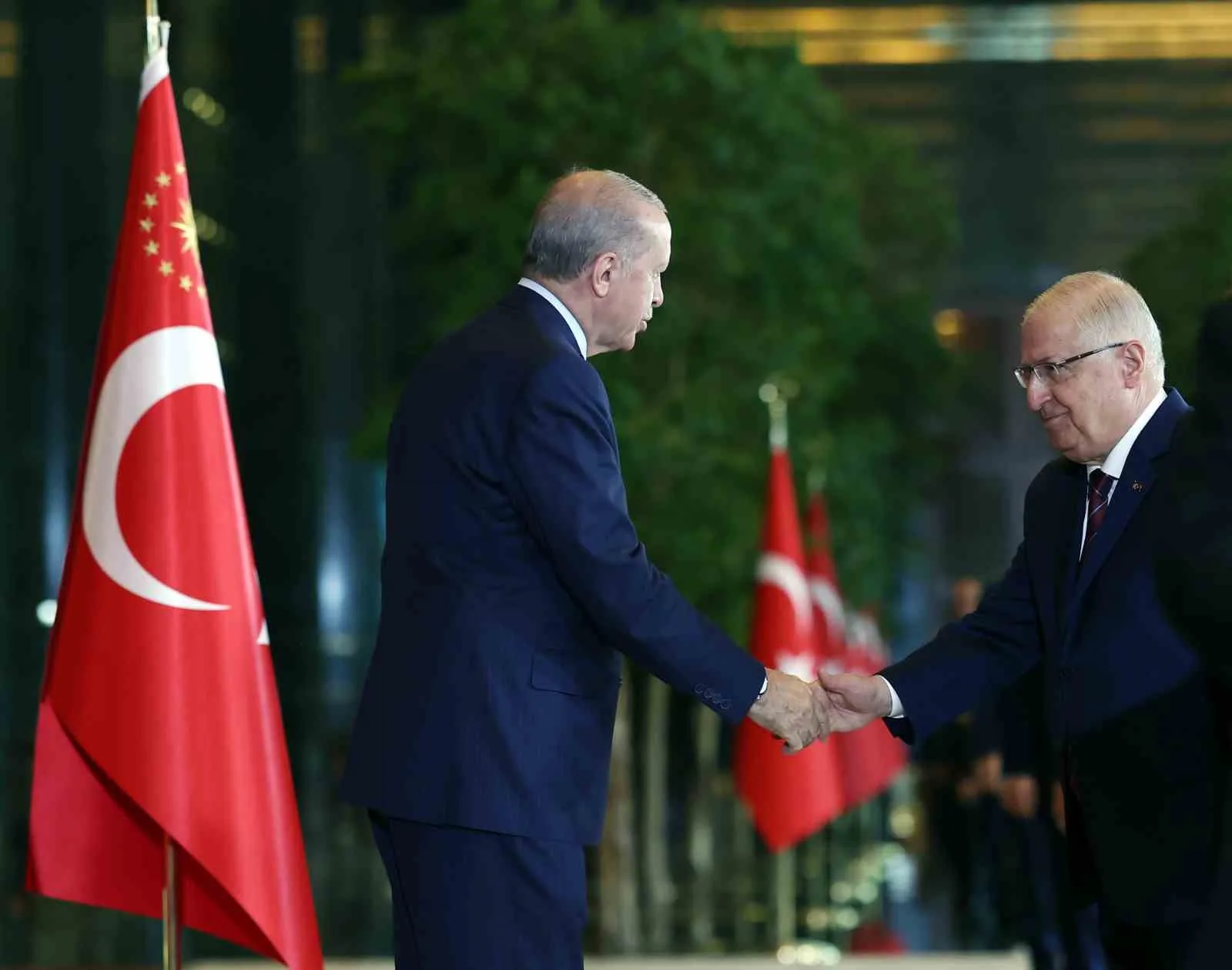 CUMHURBAŞKANI RECEP TAYYİP ERDOĞAN, BEŞTEPE MİLLET KONGRE VE KÜLTÜR MERKEZİ'NDE DÜZENLENEN 30 AĞUSTOS ZAFER BAYRAMI ÖZEL PROGRAMINA KATILDI.
