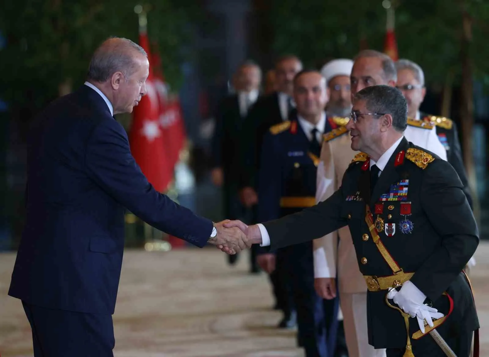 CUMHURBAŞKANI RECEP TAYYİP ERDOĞAN, BEŞTEPE MİLLET KONGRE VE KÜLTÜR MERKEZİ'NDE DÜZENLENEN 30 AĞUSTOS ZAFER BAYRAMI ÖZEL PROGRAMINA KATILDI.