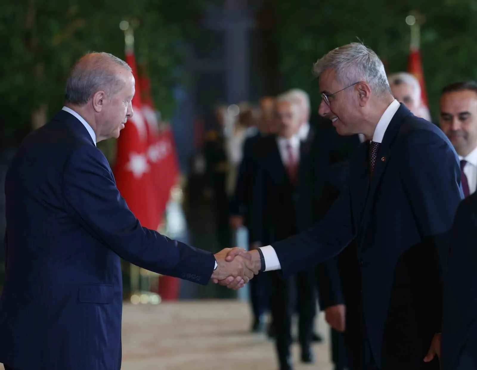 CUMHURBAŞKANI RECEP TAYYİP ERDOĞAN, BEŞTEPE MİLLET KONGRE VE KÜLTÜR MERKEZİ'NDE DÜZENLENEN 30 AĞUSTOS ZAFER BAYRAMI ÖZEL PROGRAMINA KATILDI.