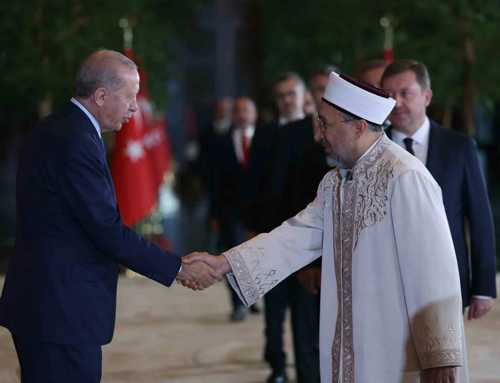 CUMHURBAŞKANI RECEP TAYYİP ERDOĞAN, BEŞTEPE MİLLET KONGRE VE KÜLTÜR MERKEZİ'NDE DÜZENLENEN 30 AĞUSTOS ZAFER BAYRAMI ÖZEL PROGRAMINA KATILDI.
