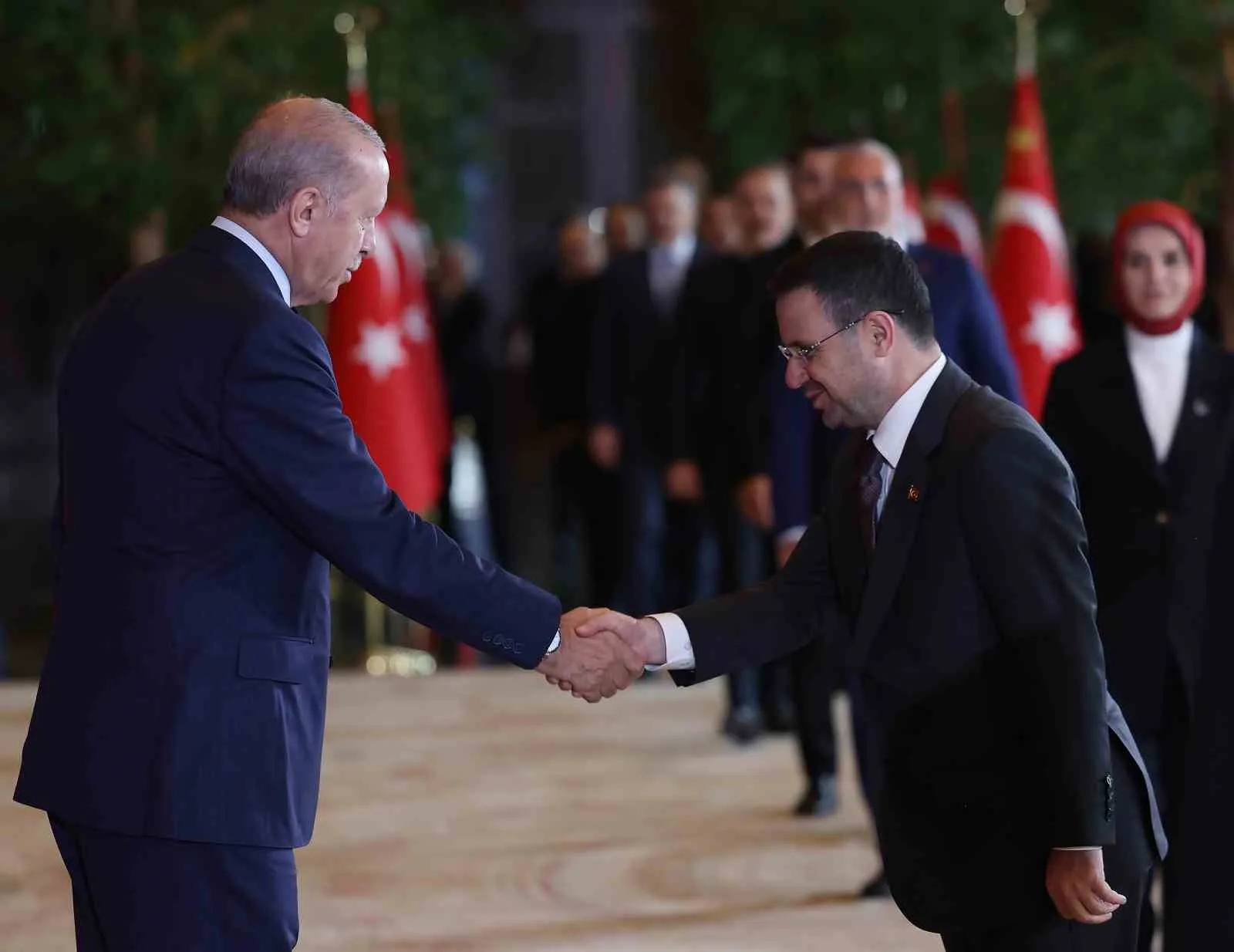 CUMHURBAŞKANI RECEP TAYYİP ERDOĞAN, BEŞTEPE MİLLET KONGRE VE KÜLTÜR MERKEZİ'NDE DÜZENLENEN 30 AĞUSTOS ZAFER BAYRAMI ÖZEL PROGRAMINA KATILDI.