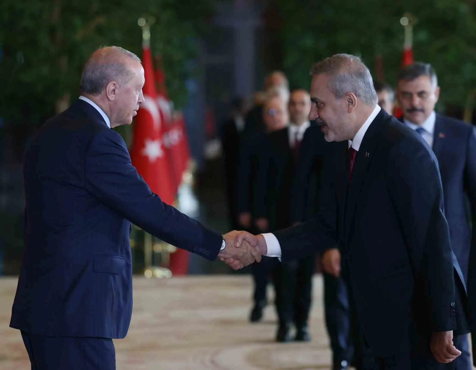 CUMHURBAŞKANI RECEP TAYYİP ERDOĞAN, BEŞTEPE MİLLET KONGRE VE KÜLTÜR MERKEZİ'NDE DÜZENLENEN 30 AĞUSTOS ZAFER BAYRAMI ÖZEL PROGRAMINA KATILDI.