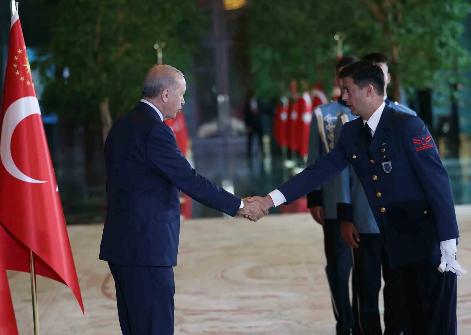 CUMHURBAŞKANI RECEP TAYYİP ERDOĞAN, BEŞTEPE MİLLET KONGRE VE KÜLTÜR MERKEZİ'NDE DÜZENLENEN 30 AĞUSTOS ZAFER BAYRAMI ÖZEL PROGRAMINA KATILDI.
