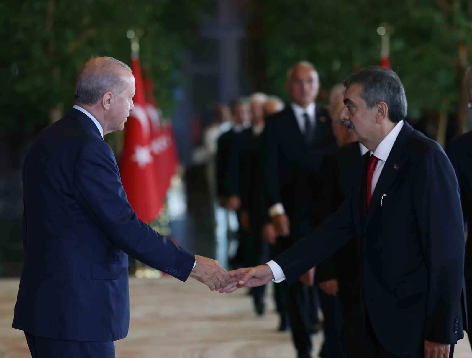 CUMHURBAŞKANI RECEP TAYYİP ERDOĞAN, BEŞTEPE MİLLET KONGRE VE KÜLTÜR MERKEZİ'NDE DÜZENLENEN 30 AĞUSTOS ZAFER BAYRAMI ÖZEL PROGRAMINA KATILDI.