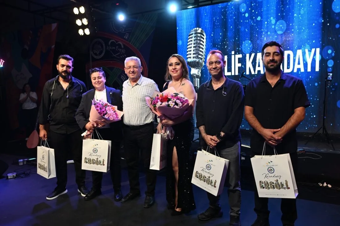 Elif Karadayı, Ereğlilileri Coşturdu