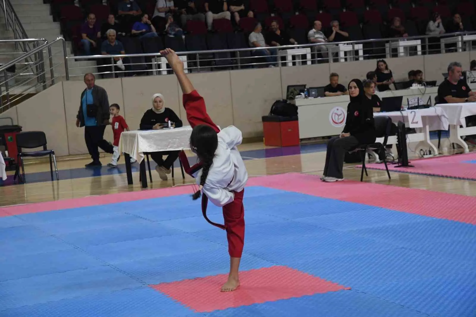 ESKİŞEHİR'DE DÜZENLENEN 2. İLLER ARASI TAEKWONDO POOMSAE TURNUVASI, TÜM HEYECANIYLA DEVAM EDİYOR.