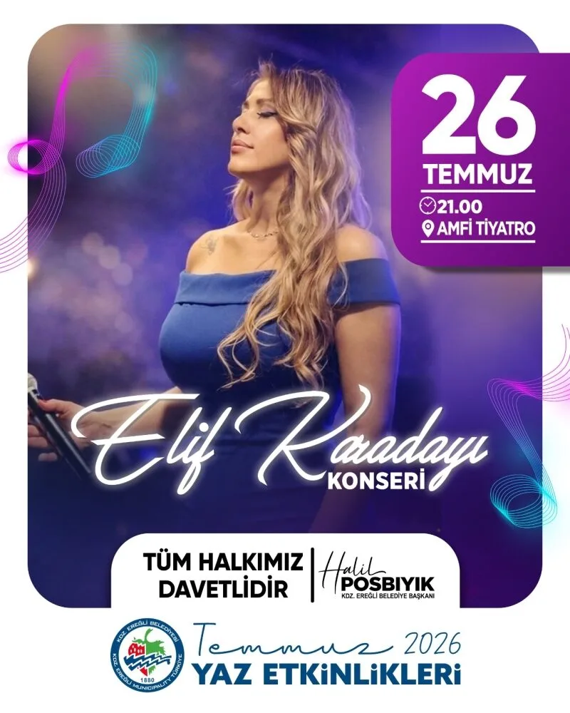 Kdz. Ereğli'de Temmuz Yaz Etkinlikleri Devam Ediyor