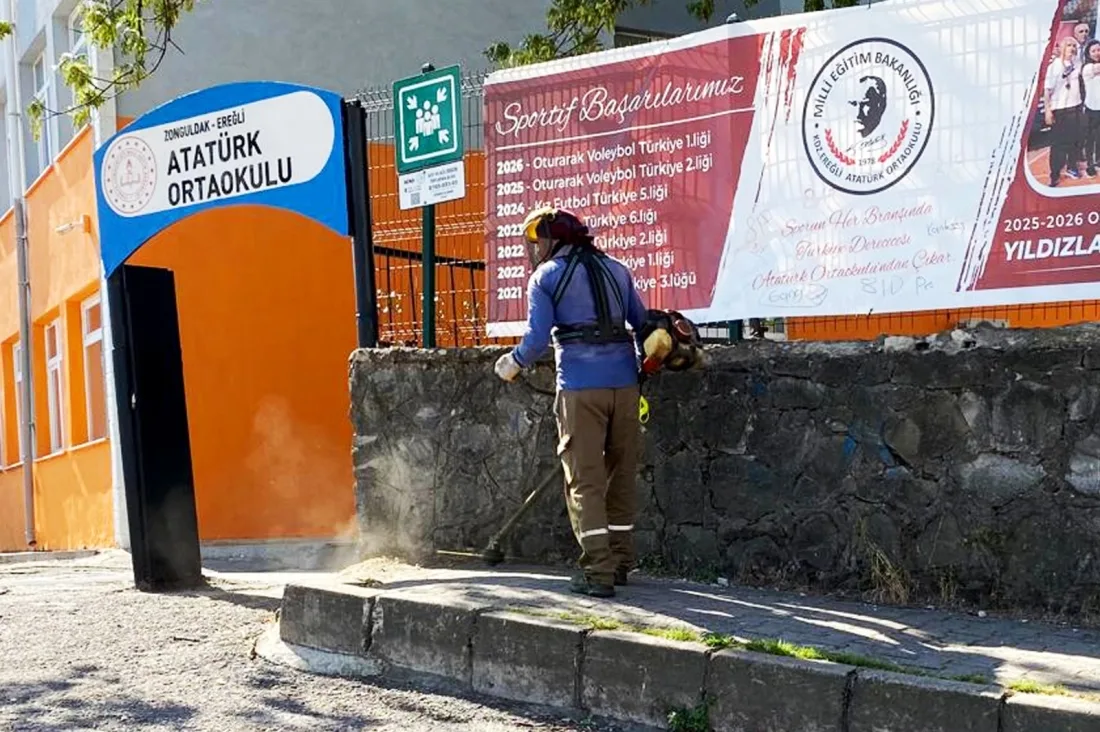 Kdz. Ereğli Belediyesi’nden Okullara Destek Sürüyor