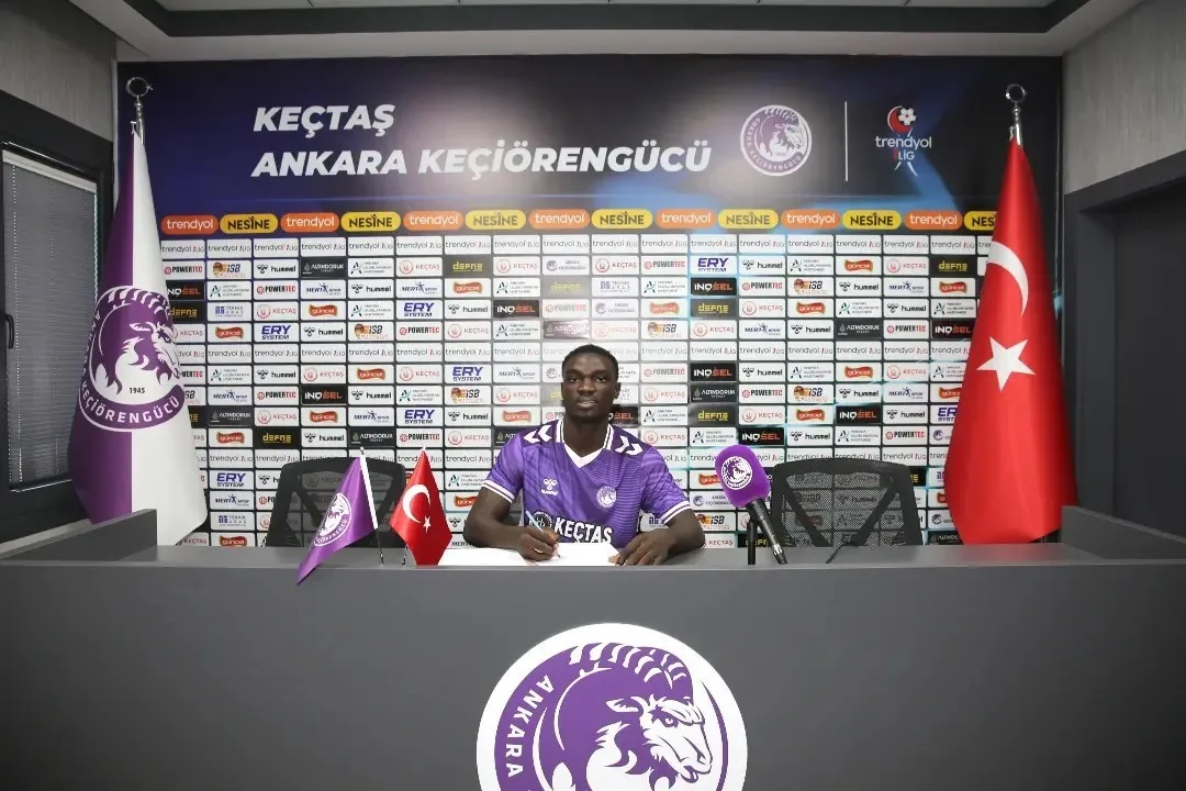 ANKARA KEÇİÖRENGÜCÜ, 21 YAŞINDAKİ SOL KANAT ALCİDİO RAİCE’Yİ TRANSFER ETTİ.