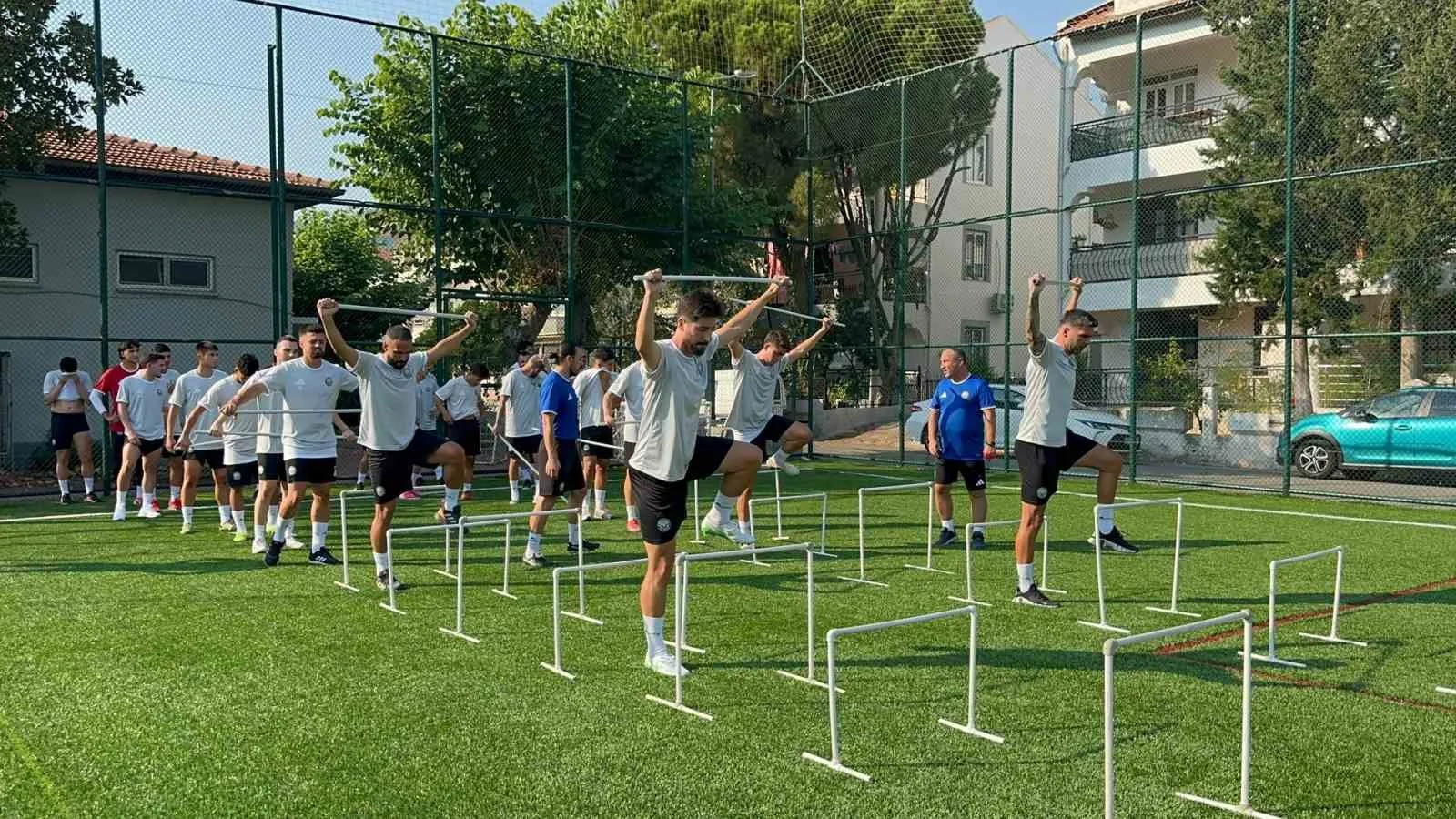 MARMARİS BELEDİYE SPOR SEZON ÖNCESİ İLK ANTRENMANINA ÇIKTI