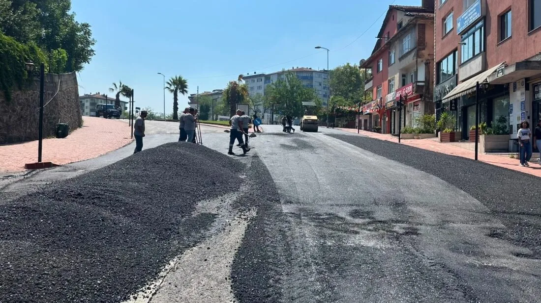 Meydanbaşı'nda Asfalt Çalışmaları Tamamlandı