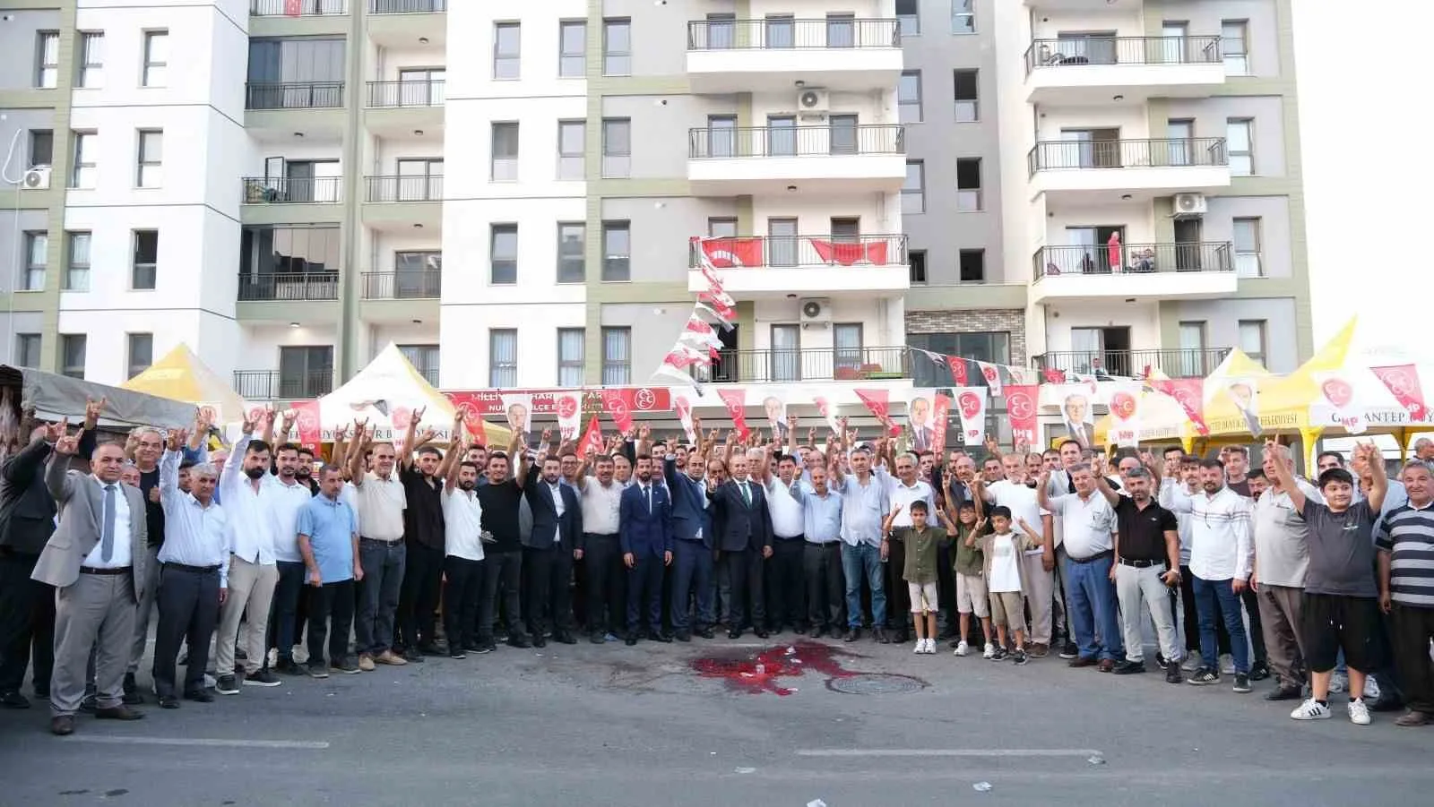 MHP GAZİANTEP TEŞKİLATINDAN İSLAHİYE VE NURDAĞI’NA ÇIKARMA