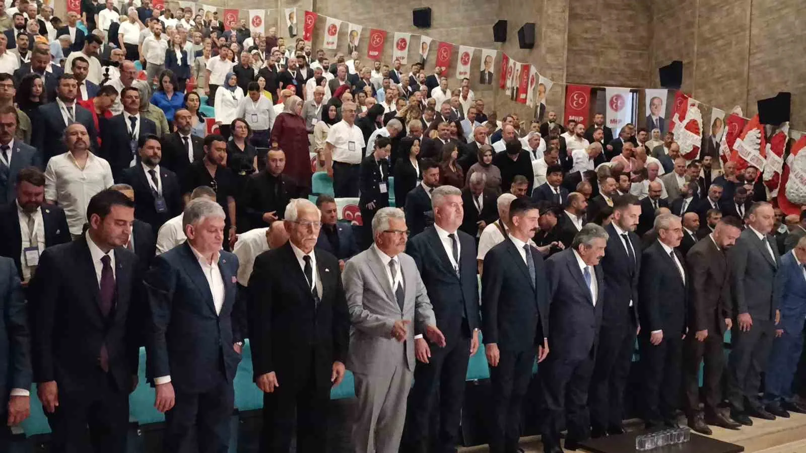 MHP TEKİRDAĞ İL BAŞKANLIĞI 15. OLAĞAN İL KONGRESİ, YAHYA KEMAL BEYATLI KÜLTÜR MERKEZİ'NDE YAPILDI.