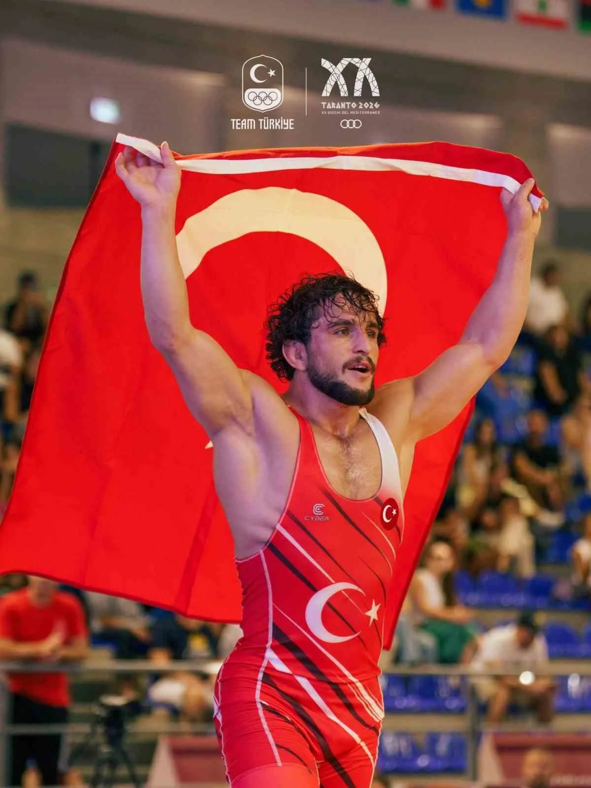 AKDENİZ OYUNLARI’NDA TÜRKİYE’Yİ TEMSİL EDEN MİLLİ GÜREŞÇİLER; 3 ALTIN, 1 GÜMÜŞ VE 2 BRONZ OLMAK ÜZERE 6 MADALYA ELDE ETTİ.