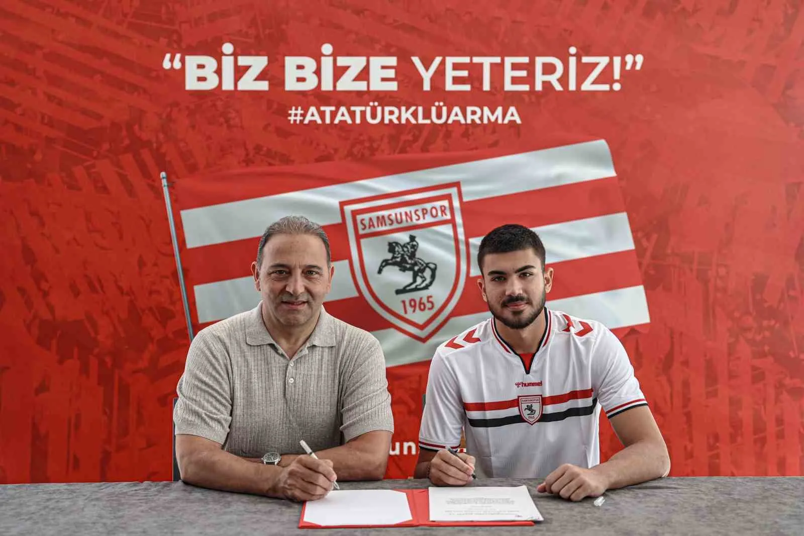 SAMSUNSPOR FUTBOL AKADEMİSİ, 18 YAŞINDAKİ STOPER EMİR IŞIK’I KADROSUNA KATTI.