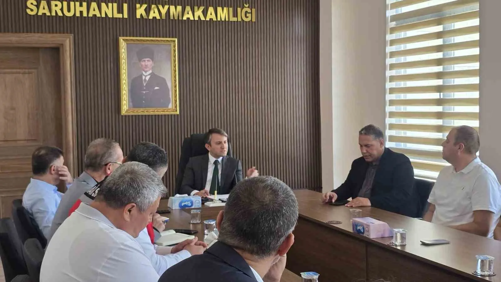 MANİSA’NIN SARUHANLI İLÇESİNDE TARIMSAL ÜRETİMİN GELİŞTİRİLMESİ VE ÜRETİCİLERİN SÜRDÜRÜLEBİLİR ÜRETİM YAPABİLMELERİNE YÖNELİK ÇALIŞMALAR DEĞERLENDİRİLDİ.