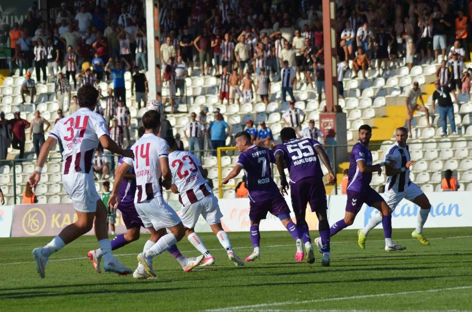 RENDYOL 1.LİG BANDIRMASPOR: 1 - KEÇTAŞ ANKARA KEÇİÖRENGÜCÜ: 1