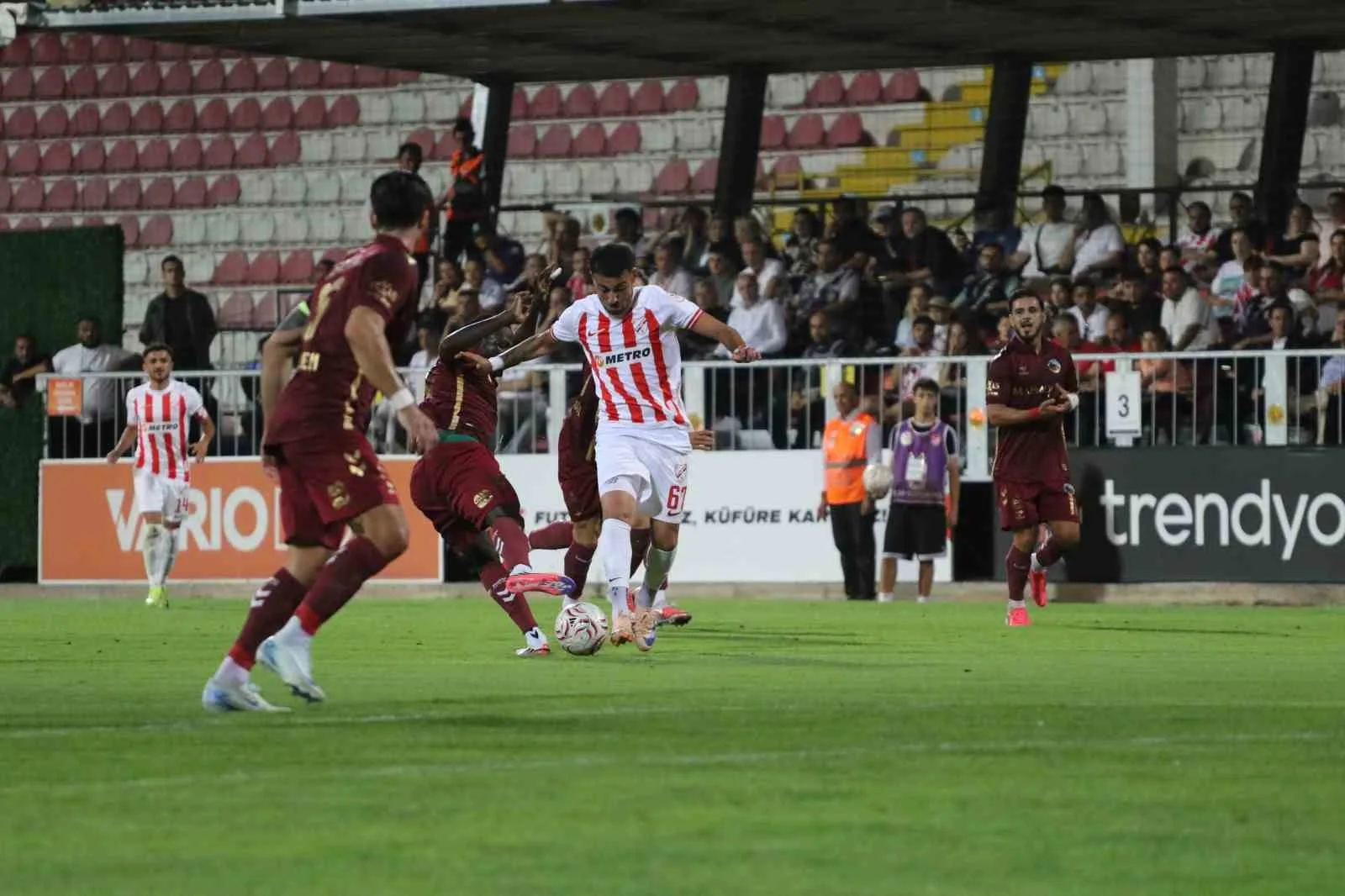 TRENDYOL 1. LİG’İN 3. HAFTASINDA BOLUSPOR, SAHASINDA MARDİN 1969 SPOR’A 3-0’LIK SKORLA MAĞLUP OLDU.