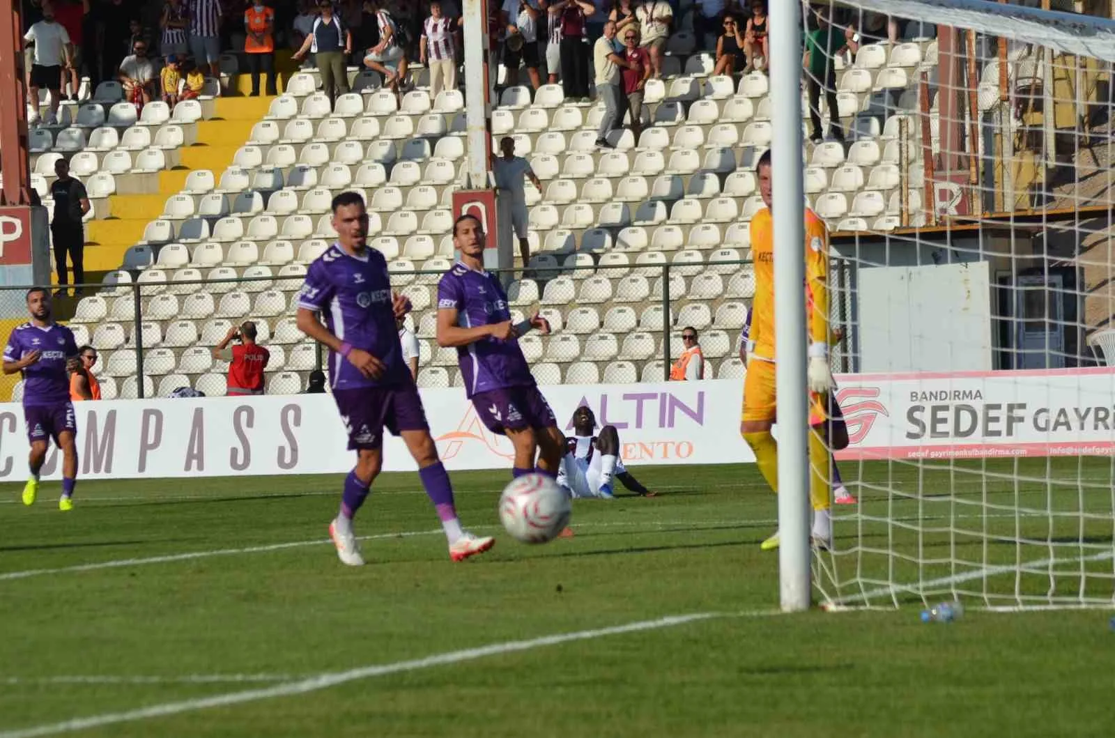 RENDYOL 1.LİG BANDIRMASPOR: 1 - KEÇTAŞ ANKARA KEÇİÖRENGÜCÜ: 1
