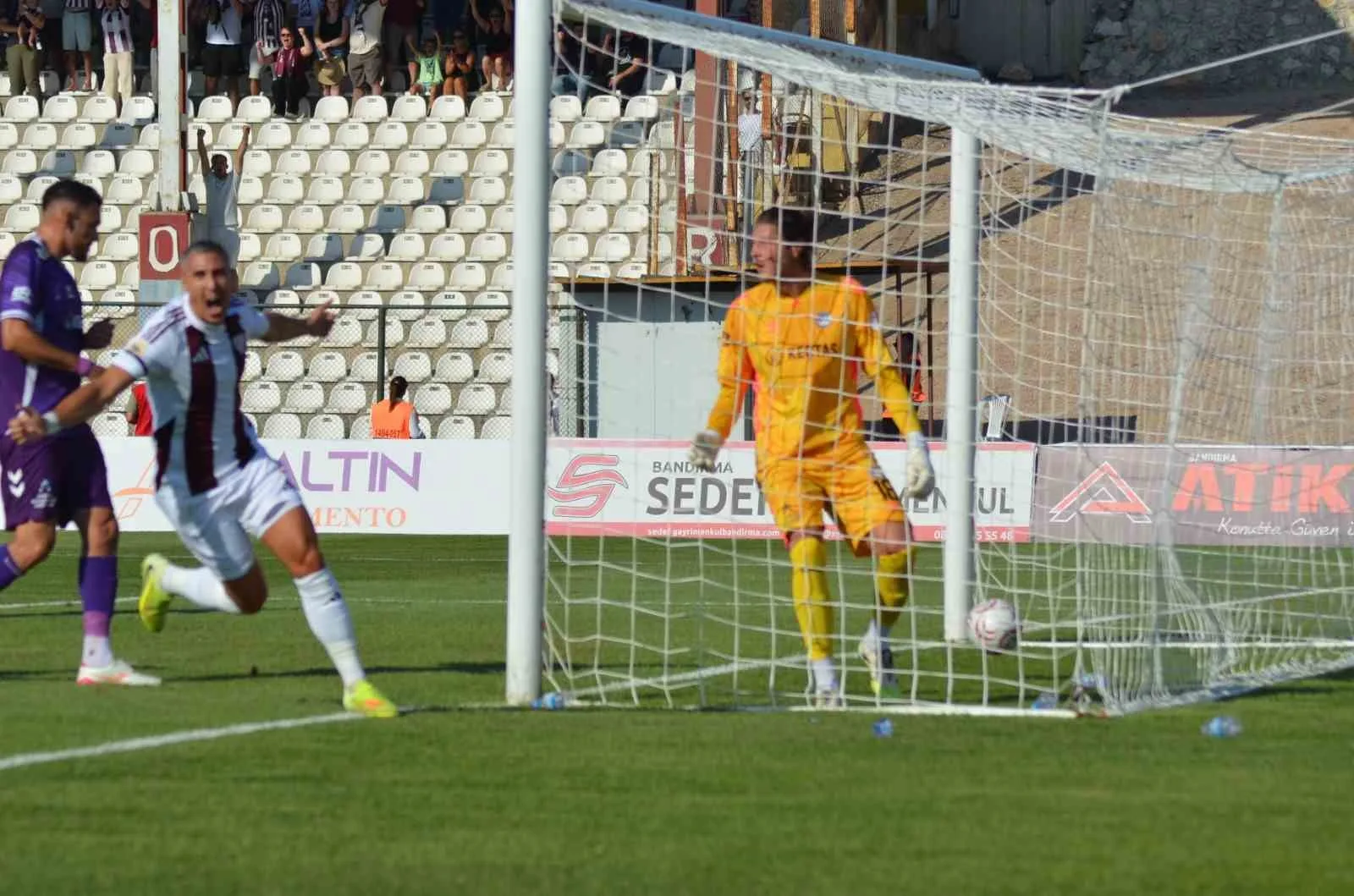 RENDYOL 1.LİG BANDIRMASPOR: 1 - KEÇTAŞ ANKARA KEÇİÖRENGÜCÜ: 1