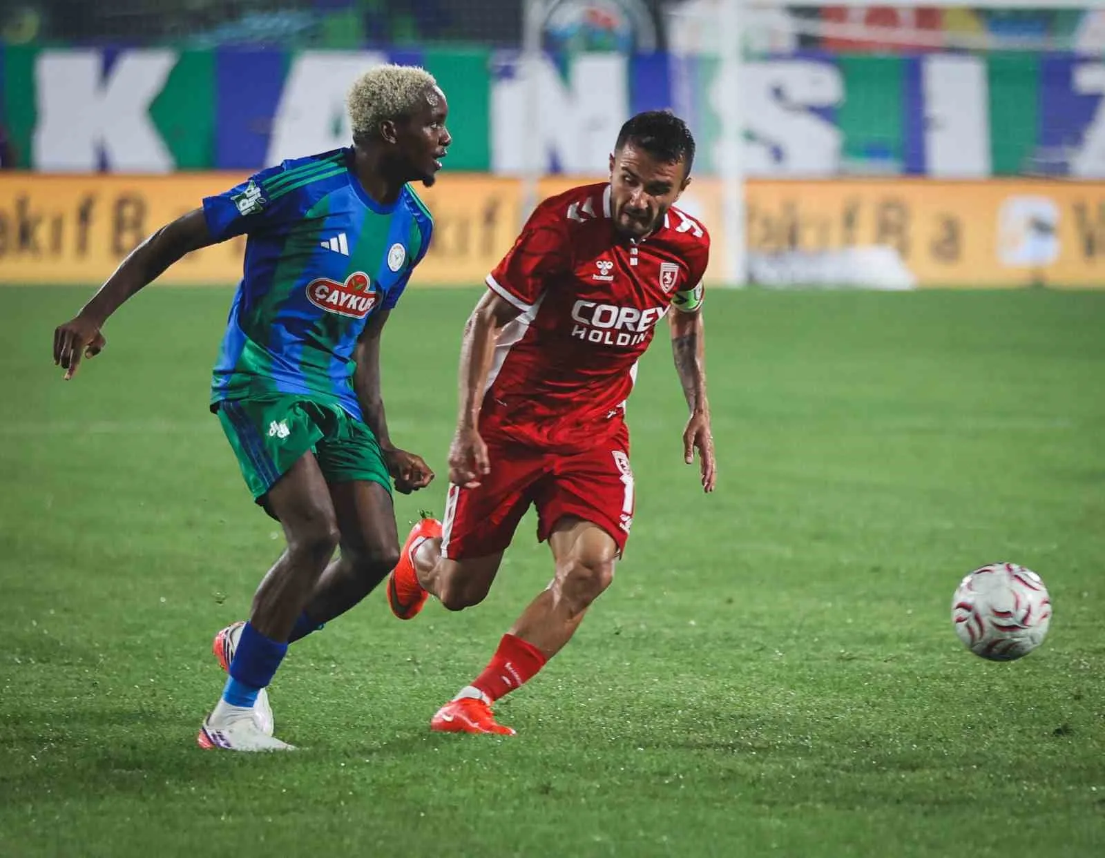 TRENDYOL SÜPER LİG’İN 2. HAFTASINDA ÇAYKUR RİZESPOR SAHASINDA KARŞILAŞTIĞI SAMSUNSPOR’A 2-0 MAĞLUP OLDU.