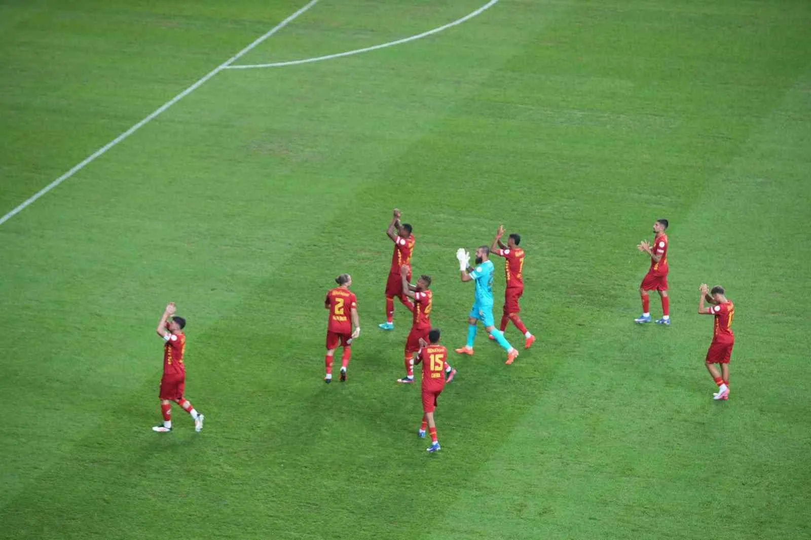 SAMSUNSPOR - GÖZTEPE MAÇININ İLK 15 DAKİKASINDAN KARELER.