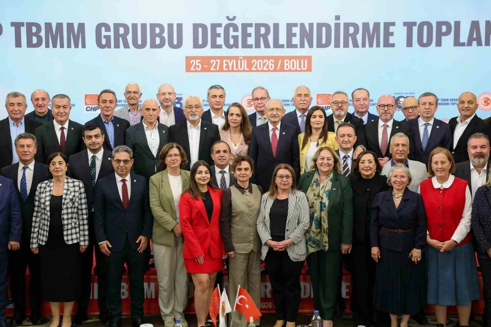 CUMHURİYET HALK PARTİSİ’NİN (CHP) BOLU ABANT’TAKİ YENİ YASAMA YILI İÇİN DÜZENLEDİĞİ MİLLETVEKİLİ KAMPININ 2. GÜNÜ TAMAMLANDI.