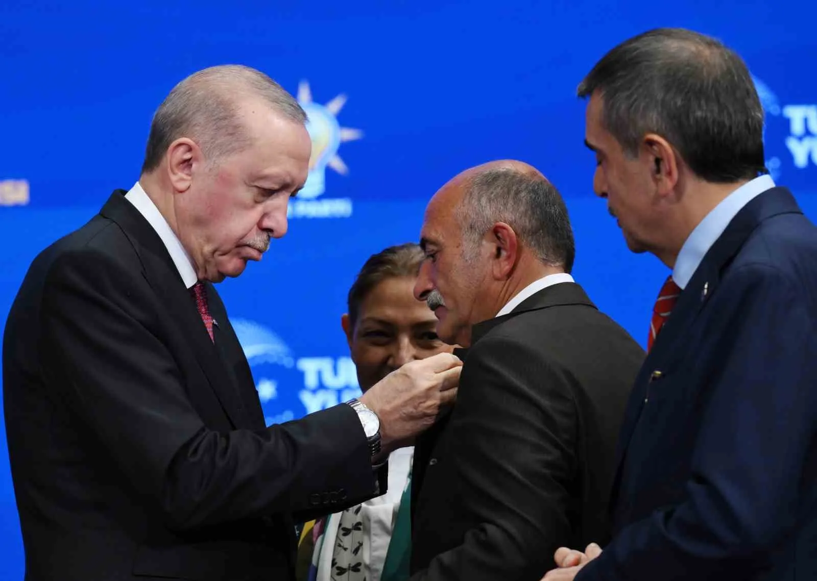 CUMHURBAŞKANI ERDOĞAN, AK PARTİ KONGRE MERKEZİ'NDE GERÇEKLEŞTİRİLEN GENİŞLETİLMİŞ İL BAŞKANLARI TOPLANTISI'NA KATILDI.