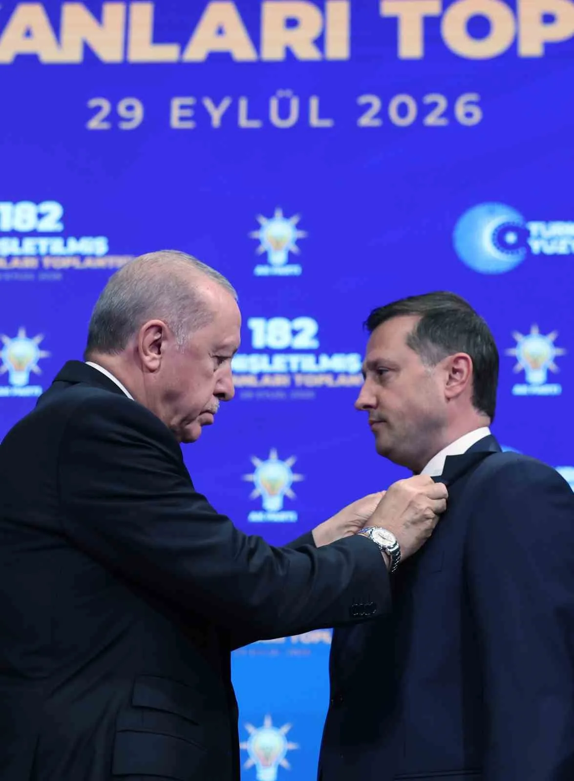 CUMHURBAŞKANI ERDOĞAN, AK PARTİ KONGRE MERKEZİ'NDE GERÇEKLEŞTİRİLEN GENİŞLETİLMİŞ İL BAŞKANLARI TOPLANTISI'NA KATILDI.