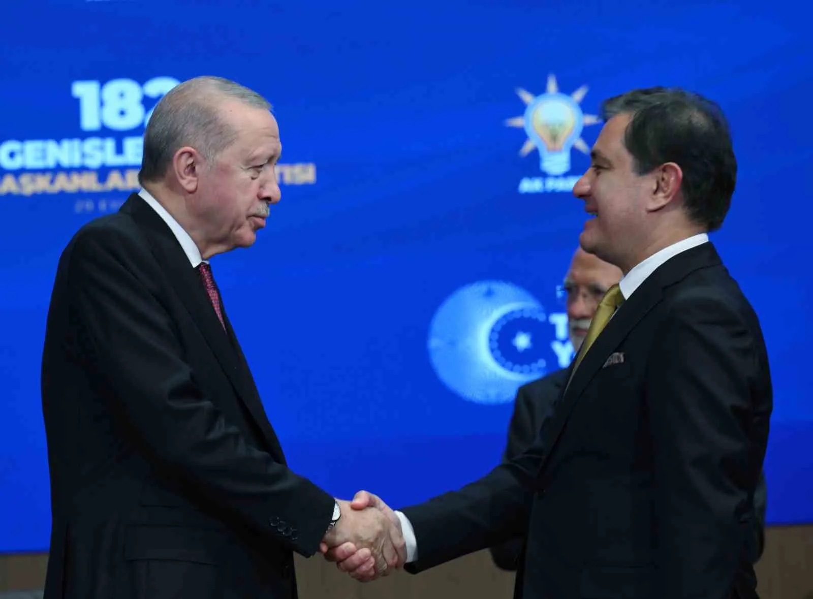 CUMHURBAŞKANI ERDOĞAN, AK PARTİ KONGRE MERKEZİ'NDE GERÇEKLEŞTİRİLEN GENİŞLETİLMİŞ İL BAŞKANLARI TOPLANTISI'NA KATILDI.