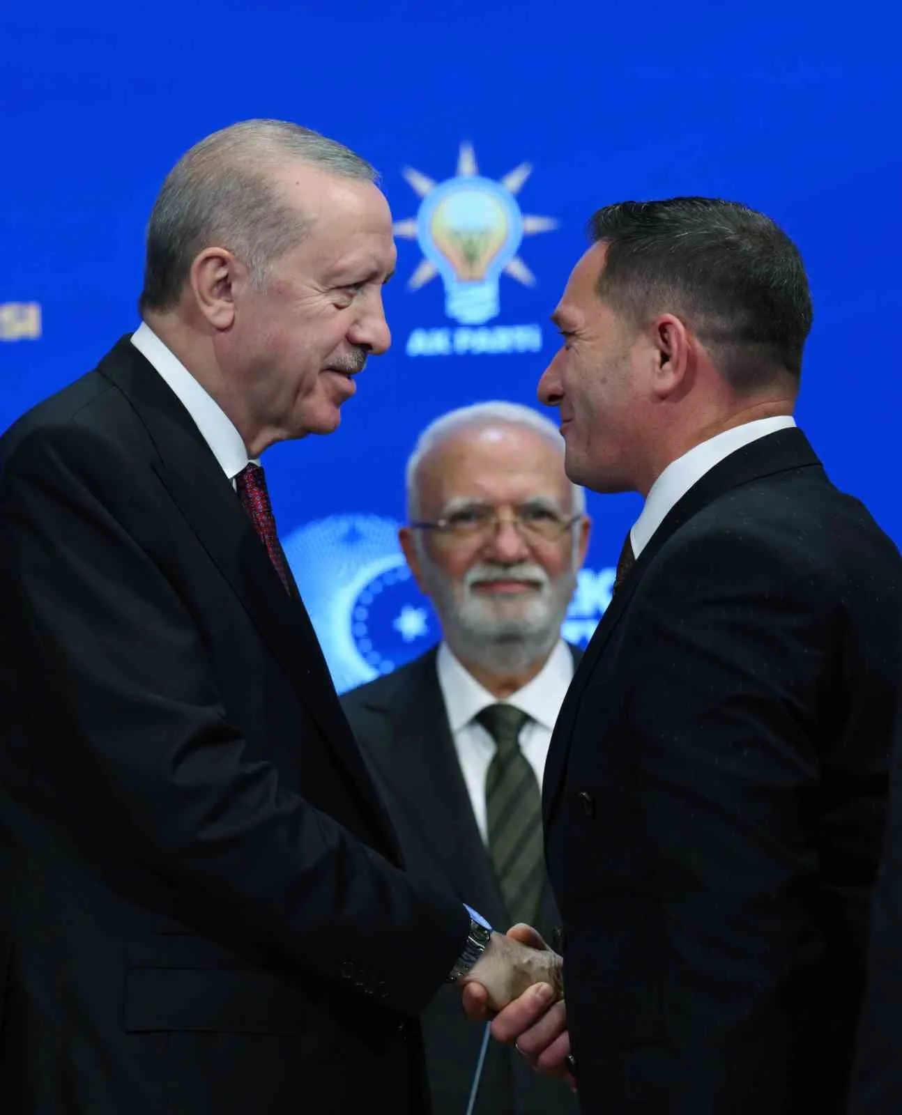 CUMHURBAŞKANI ERDOĞAN, AK PARTİ KONGRE MERKEZİ'NDE GERÇEKLEŞTİRİLEN GENİŞLETİLMİŞ İL BAŞKANLARI TOPLANTISI'NA KATILDI.