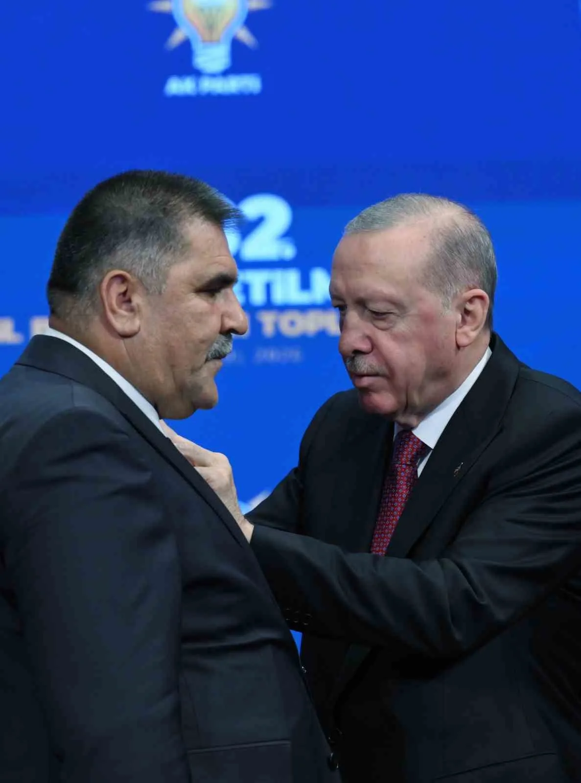 CUMHURBAŞKANI ERDOĞAN, AK PARTİ KONGRE MERKEZİ'NDE GERÇEKLEŞTİRİLEN GENİŞLETİLMİŞ İL BAŞKANLARI TOPLANTISI'NA KATILDI.
