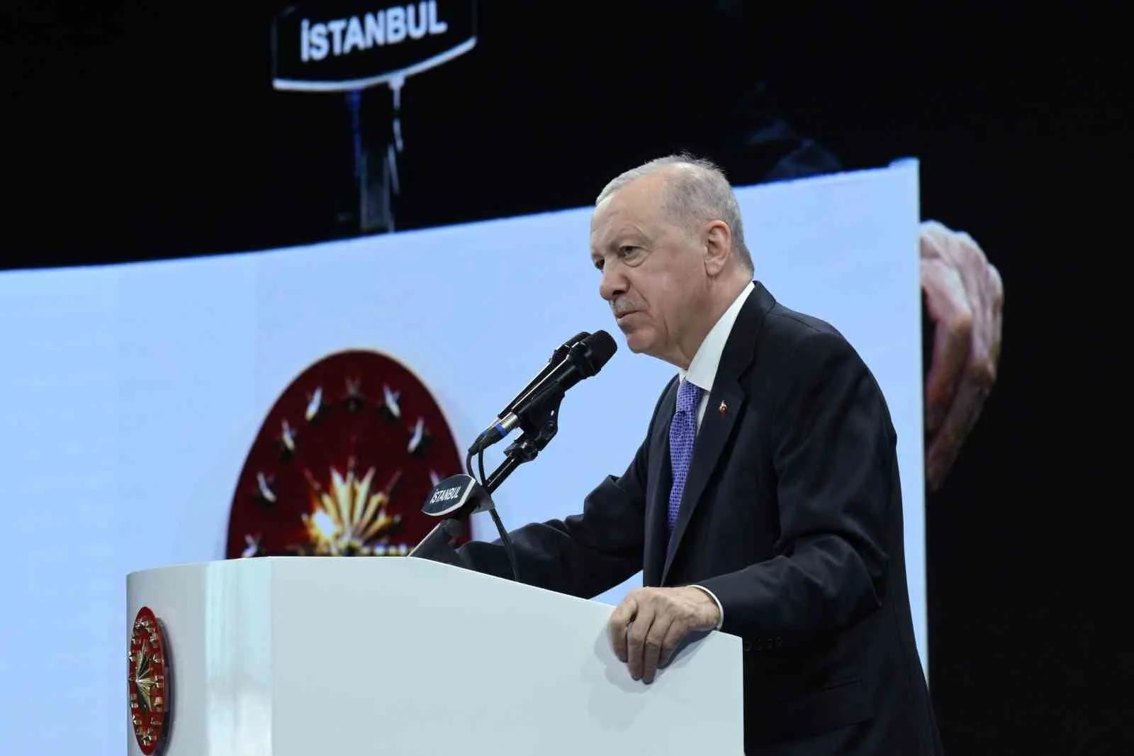 CUMHURBAŞKANI RECEP TAYYİP ERDOĞAN, İSTANBUL HAVALİMANI'NDA 4. PİST VE İLAVE YATIRIMLARIN AÇILIŞ TÖRENİ'NDE KONUŞTU.