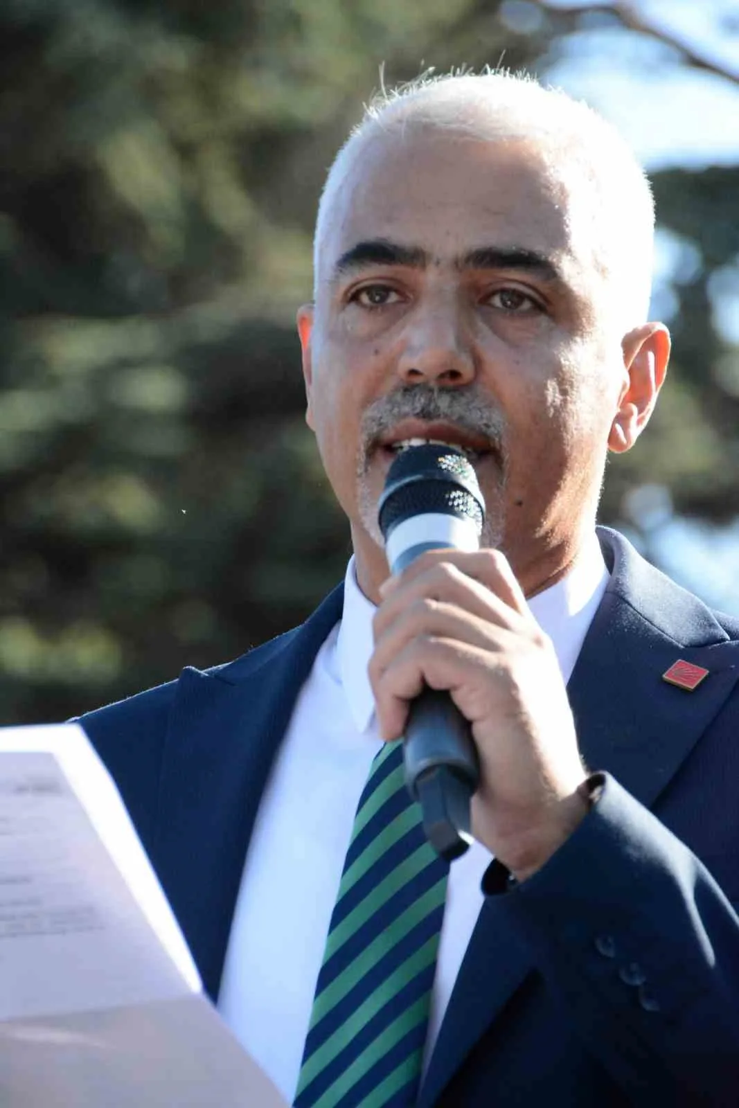 CHP BALIKESİR İL BAŞKAN YARDIMCISI ERCAN BİNGÖL KONUŞMA YAPTI.