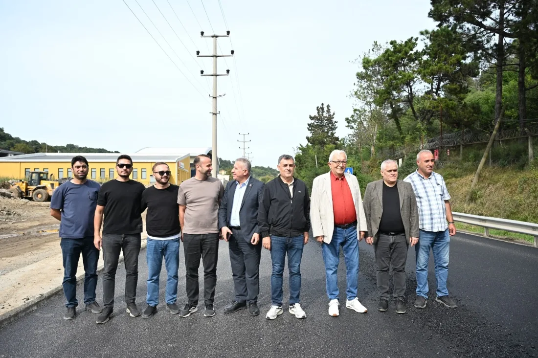 Kemer Bölgesi Asfaltlanıyor