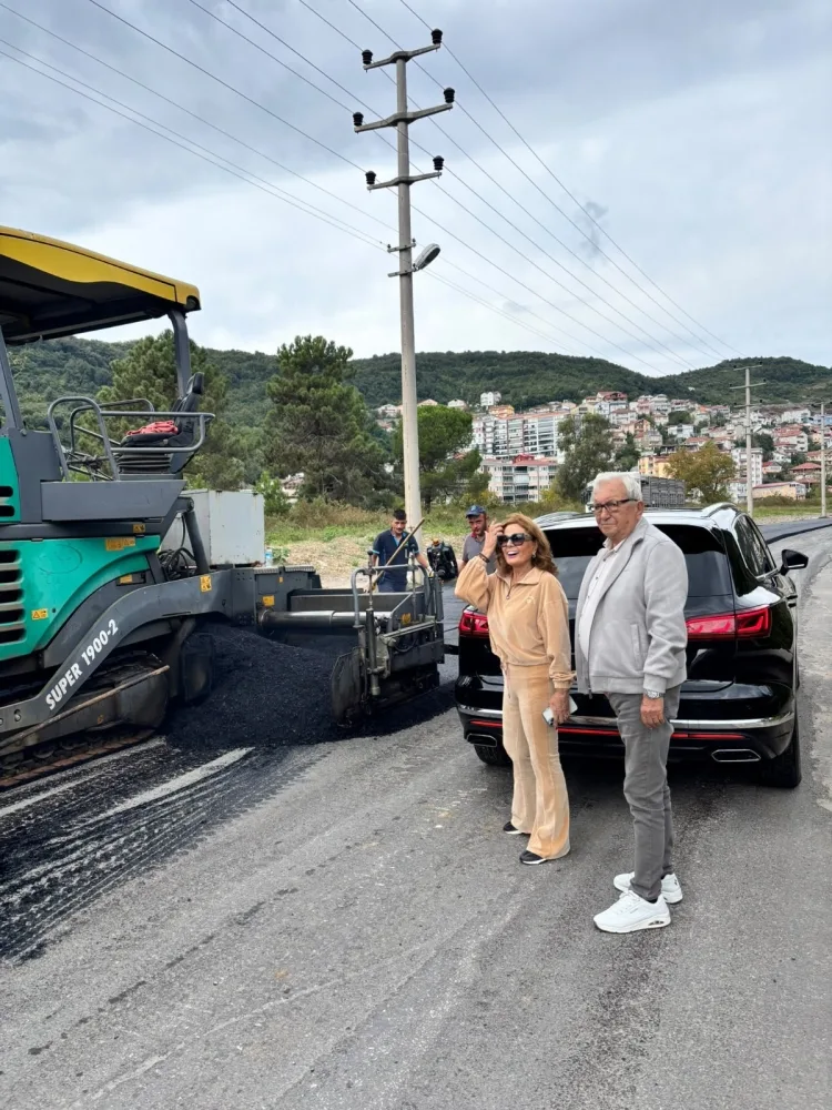 Kemer Bölgesi Asfaltlanıyor