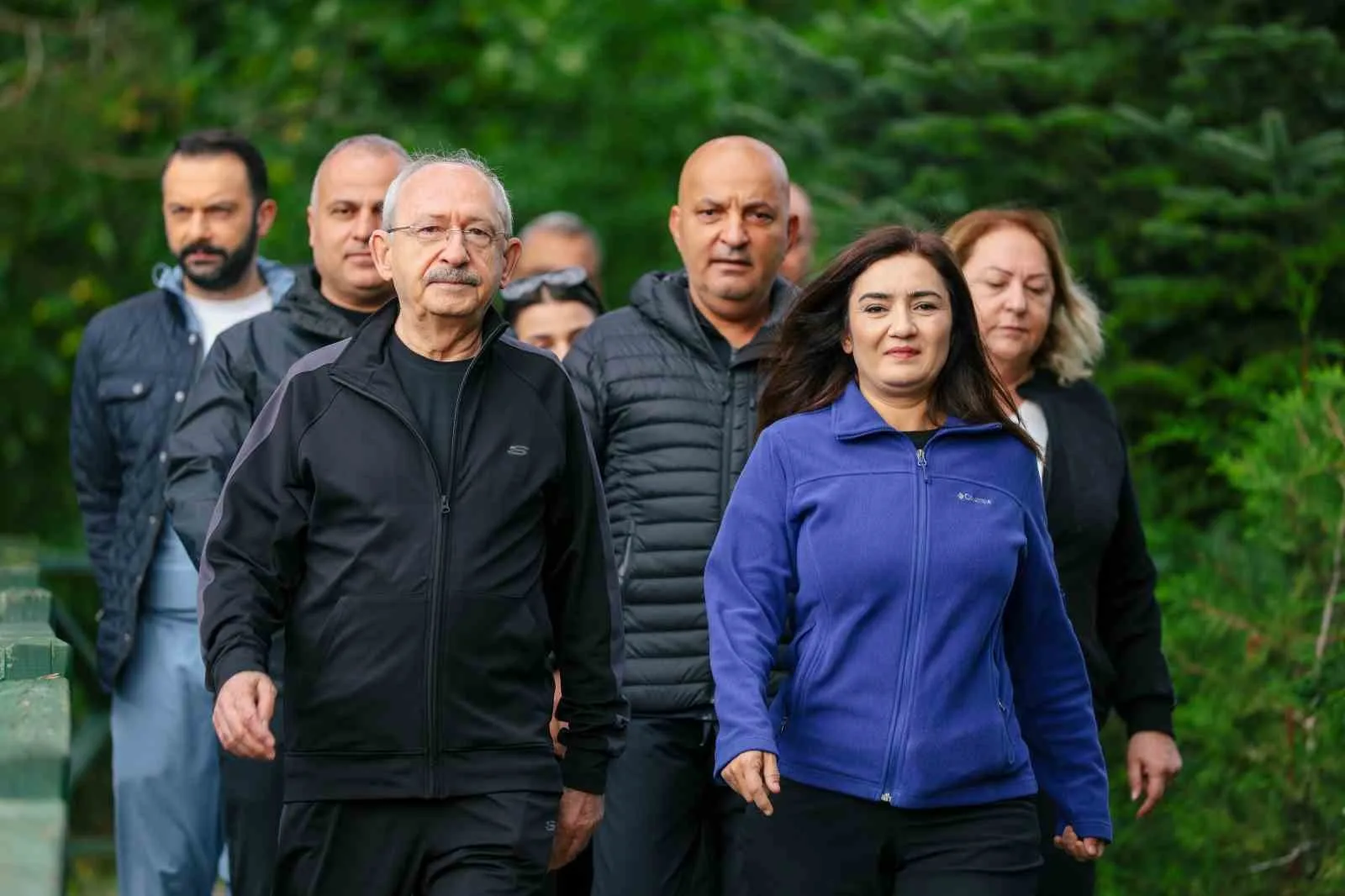 CHP GENEL BAŞKANI KEMAL KILIÇDAROĞLU, PARTİSİNİN BOLU ABANT’TA DÜZENLEDİĞİ TBMM GRUBU DEĞERLENDİRME TOPLANTISI’NIN SON GÜNÜNE SABAH YÜRÜYÜŞÜYLE BAŞLADI.