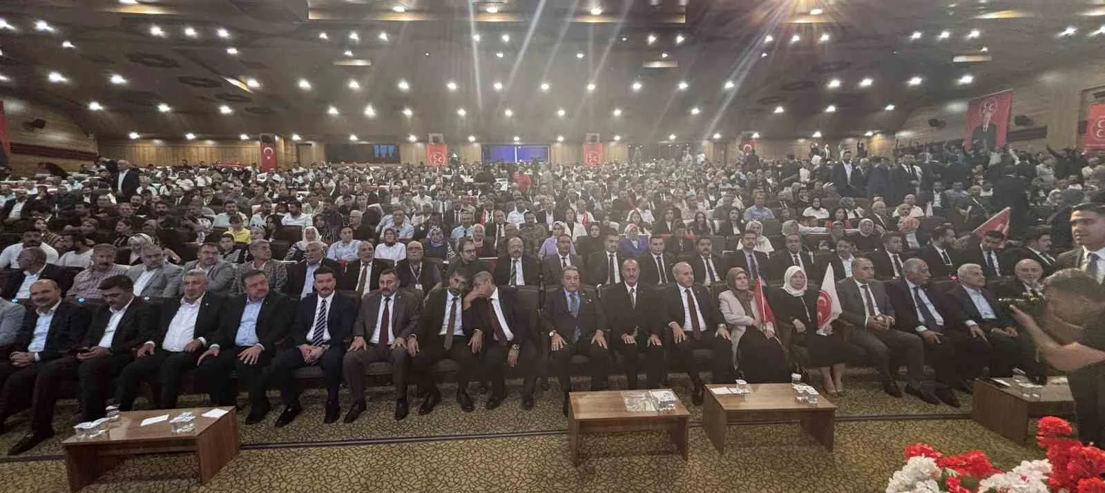 MİLLİYETÇİ HAREKET PARTİSİ 15. OLAĞAN GAZİANTEP İL KONGRESİ YAPILDI
