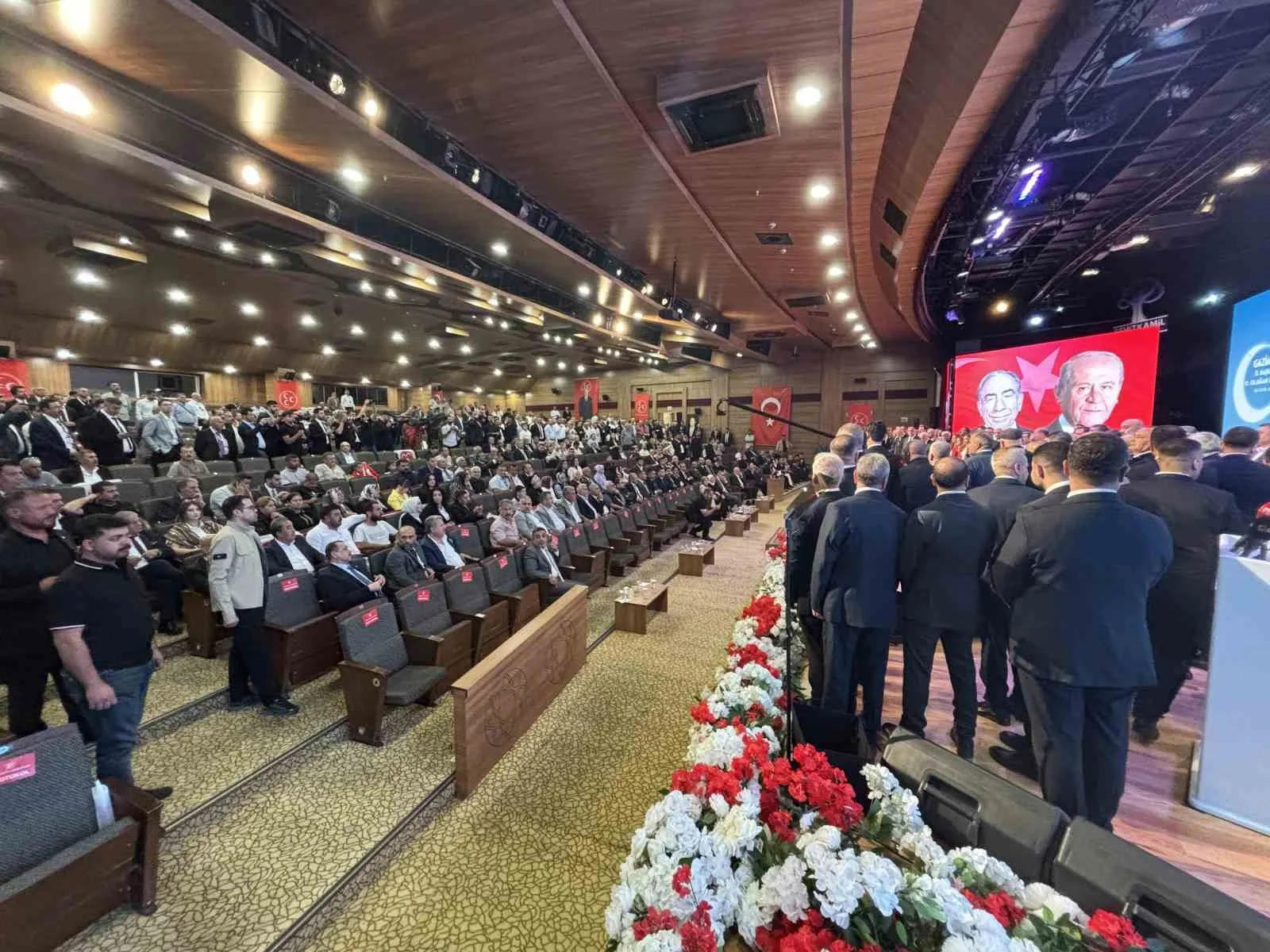 MİLLİYETÇİ HAREKET PARTİSİ 15. OLAĞAN GAZİANTEP İL KONGRESİ YAPILDI