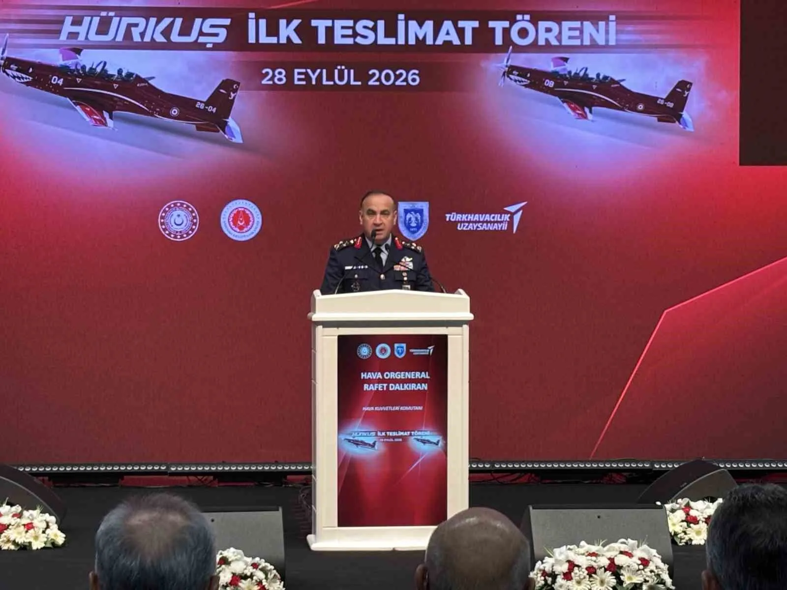 HAVA KUVVETLERİ KOMUTANI ORGENERAL RAFET DALKIRAN