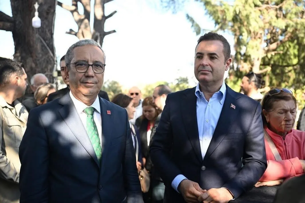 CHP AYVALIK İLÇE BAŞKANI GÖKAY BACAN VE AHMET AKIN