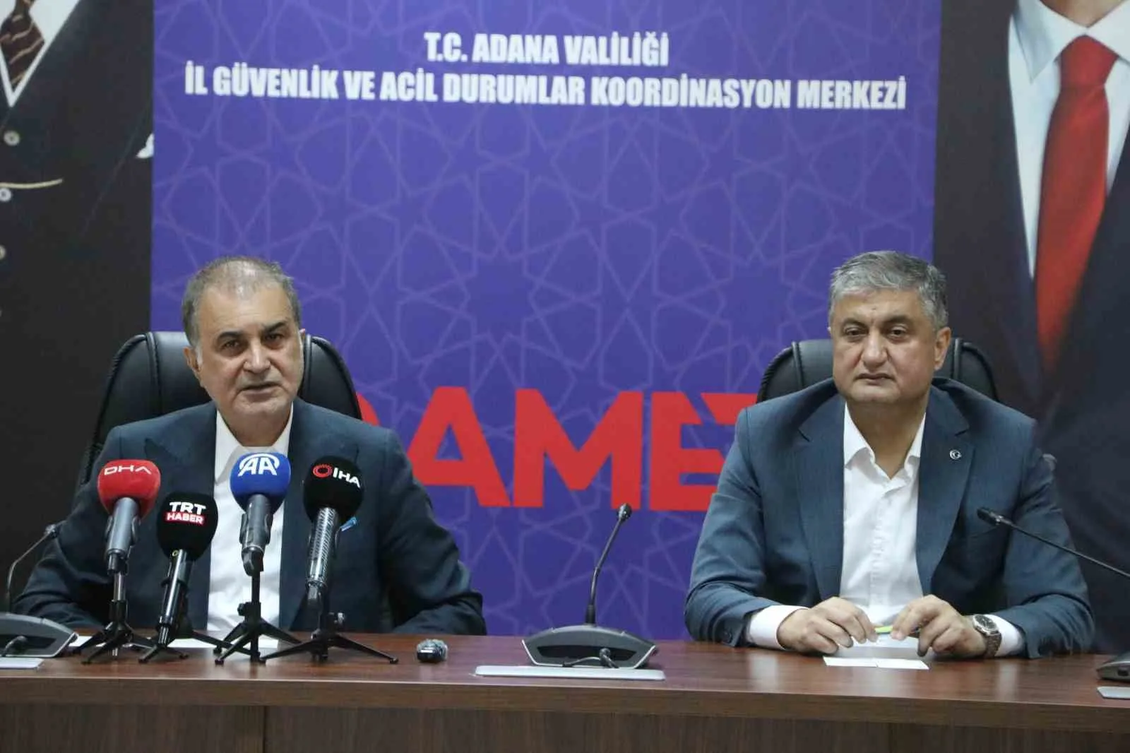 AK PARTİ GENEL BAŞKAN YARDIMCISI VE PARTİ SÖZCÜSÜ ÖMER ÇELİK, “BUGÜN GERÇEKLEŞEN DEPREMLERDE HERHANGİ BİR CAN KAYBI VE HERHANGİ BİR SAĞLIK SORUNU YAŞAYAN VATANDAŞIMIZ YOK” İFADELERİNİ KULLANDI.