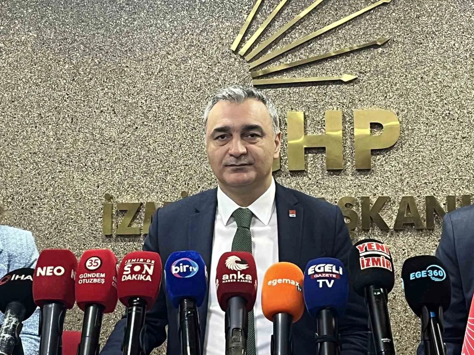 CHP PARTİ SÖZCÜSÜ VE YEREL YÖNETİMLERDEN SORUMLU GENEL BAŞKAN YARDIMCISI MÜSLİM SARI,