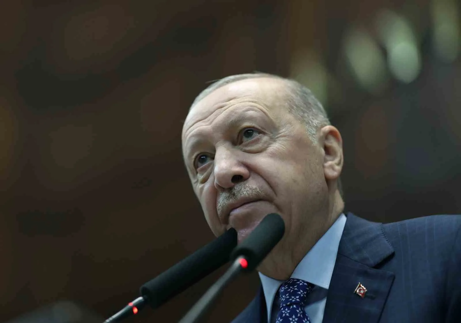 CUMHURBAŞKANI ERDOĞAN, PARTİSİNİN GRUP TOPLANTISINDA KONUŞTU.