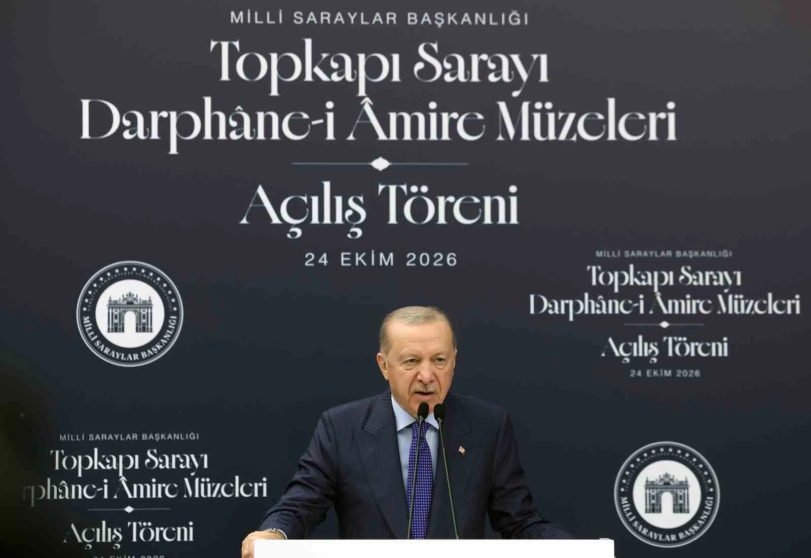 CUMHURBAŞKANI ERDOĞAN: "TOPKAPI SARAYI BAŞLI BAŞINA ŞAHESERDİR"