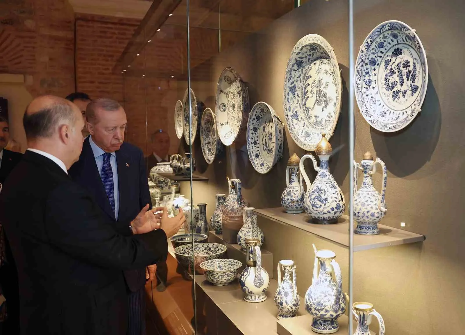 TOPKAPI SARAYI DARPHANE-İ AMİRE MÜZELERİ AÇILIŞ TÖRENİ CUMHURBAŞKANI RECEP TAYYİP ERDOĞAN'IN KATILIMIYLA GERÇEKLEŞTİRİLDİ.