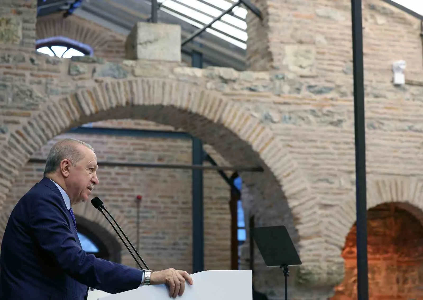 CUMHURBAŞKANI RECEP TAYYİP ERDOĞAN, TOPKAPI SARAYI DARPHANE-İ AMİRE MÜZELERİ AÇILIŞ TÖRENİ'NDE KONUŞTU.