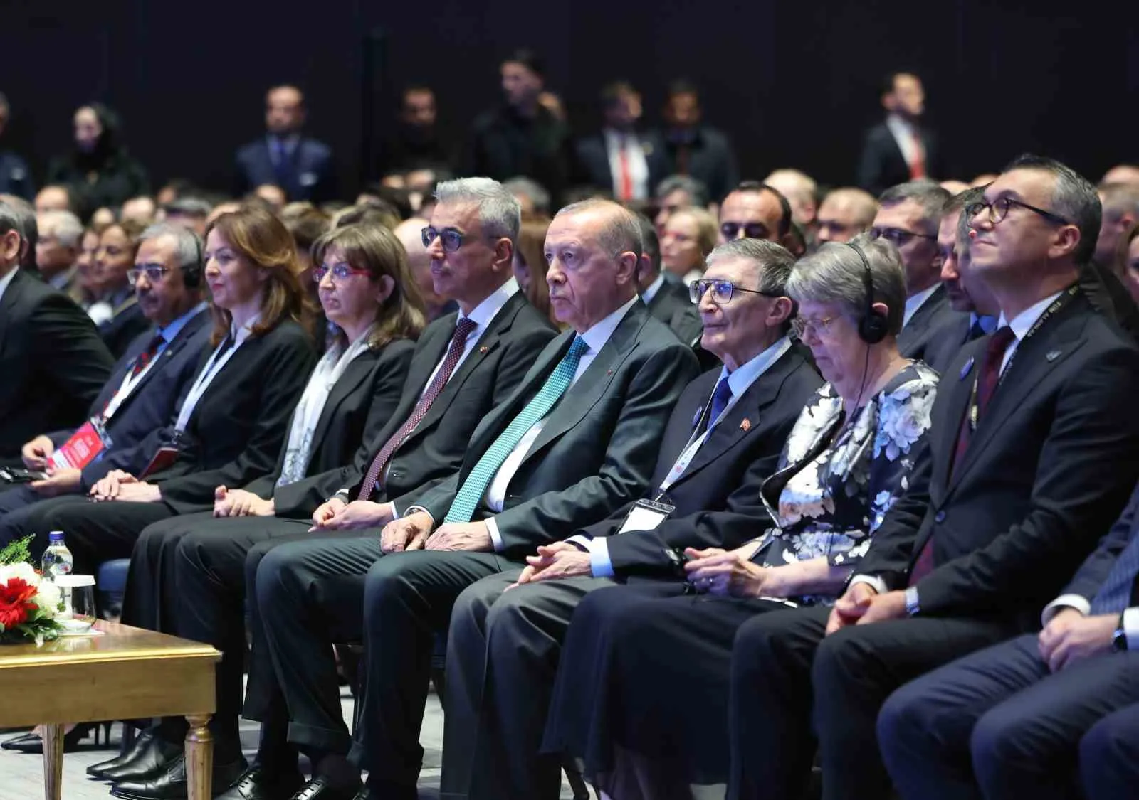12. TÜRK TIP DÜNYASI KURULTAYI İLE TÜRKİYE SAĞLIK ENSTİTÜLERİ BAŞKANLIĞI (TÜSEB) AZİZ SANCAR BİLİM, HİZMET VE TEŞVİK ÖDÜLLERİ TÖRENİ, CUMHURBAŞKANI RECEP TAYYİP ERDOĞAN’IN KATILIMIYLA İSTANBUL’DA GERÇEKLEŞTİRİLDİ.